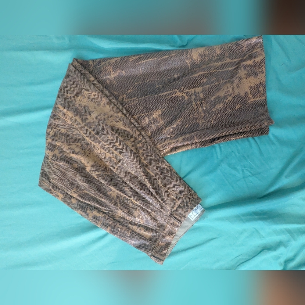 Men's Brown Patterned Chinos